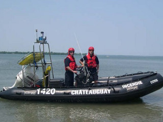 Formation en sauvetage nautique, Châteauguay, Québec - 2010