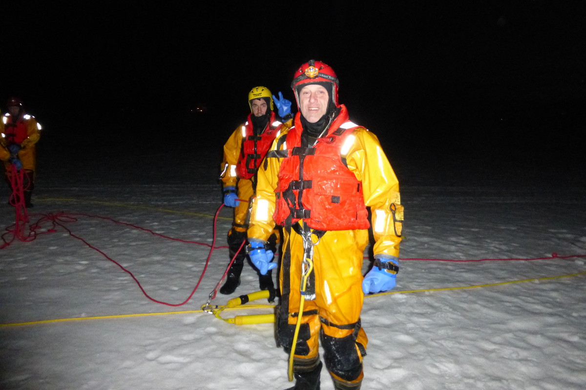 Formation de sauvetage de nuit